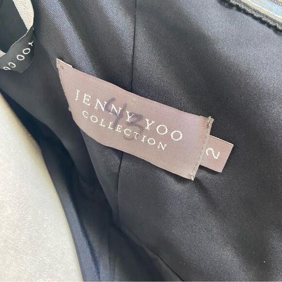 Jenny Yoo Aidan Convertible Strapless Dress Black Size 2 - Picture 5 of 13